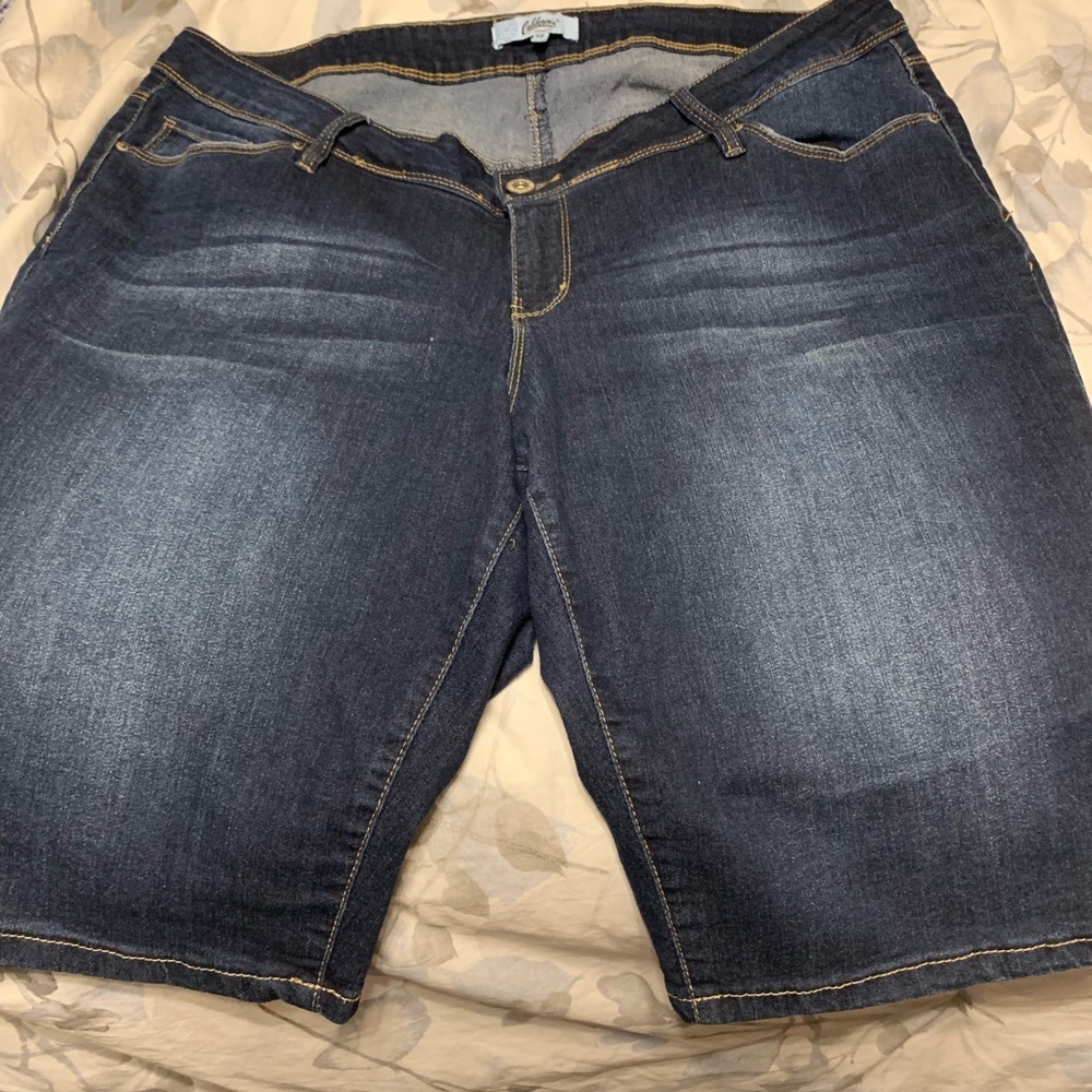 Re-post. California jeans shorts at the knee